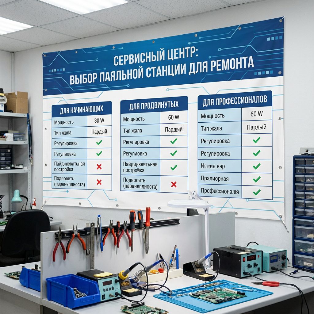 Какую паяльную станцию выбрать для ремонта: советы и сравнение